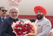 राज्यपाल और मुख्यमंत्री ने जॉलीग्रांट एयरपोर्ट पर उपराष्ट्रपति सी.पी. राधाकृष्णन का किया स्वागत