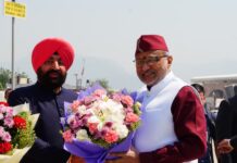 उपराष्ट्रपति सी.पी. राधाकृष्णन का उत्तराखंड आगमन, जौलीग्रांट एयरपोर्ट पर भव्य स्वागत