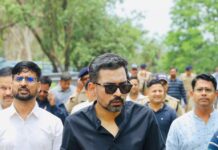 राष्ट्रपति दौरे से पहले डीएम का ग्राउंड जीरो निरीक्षण, राष्ट्रपति आशियाना और निकेतन की व्यवस्थाओं का लिया जायजा