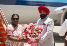 राष्ट्रपति द्रौपदी मुर्मु का उत्तराखंड आगमन, जौलीग्रांट एयरपोर्ट पर भव्य स्वागत